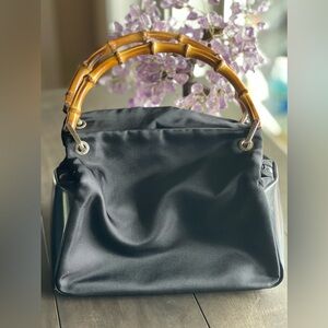 🔥🔥EUC🖤Vintage Gucci Bamboo mini tote🖤